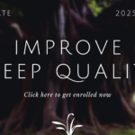 Improve sleep quality naturally, physical health, mental well-being